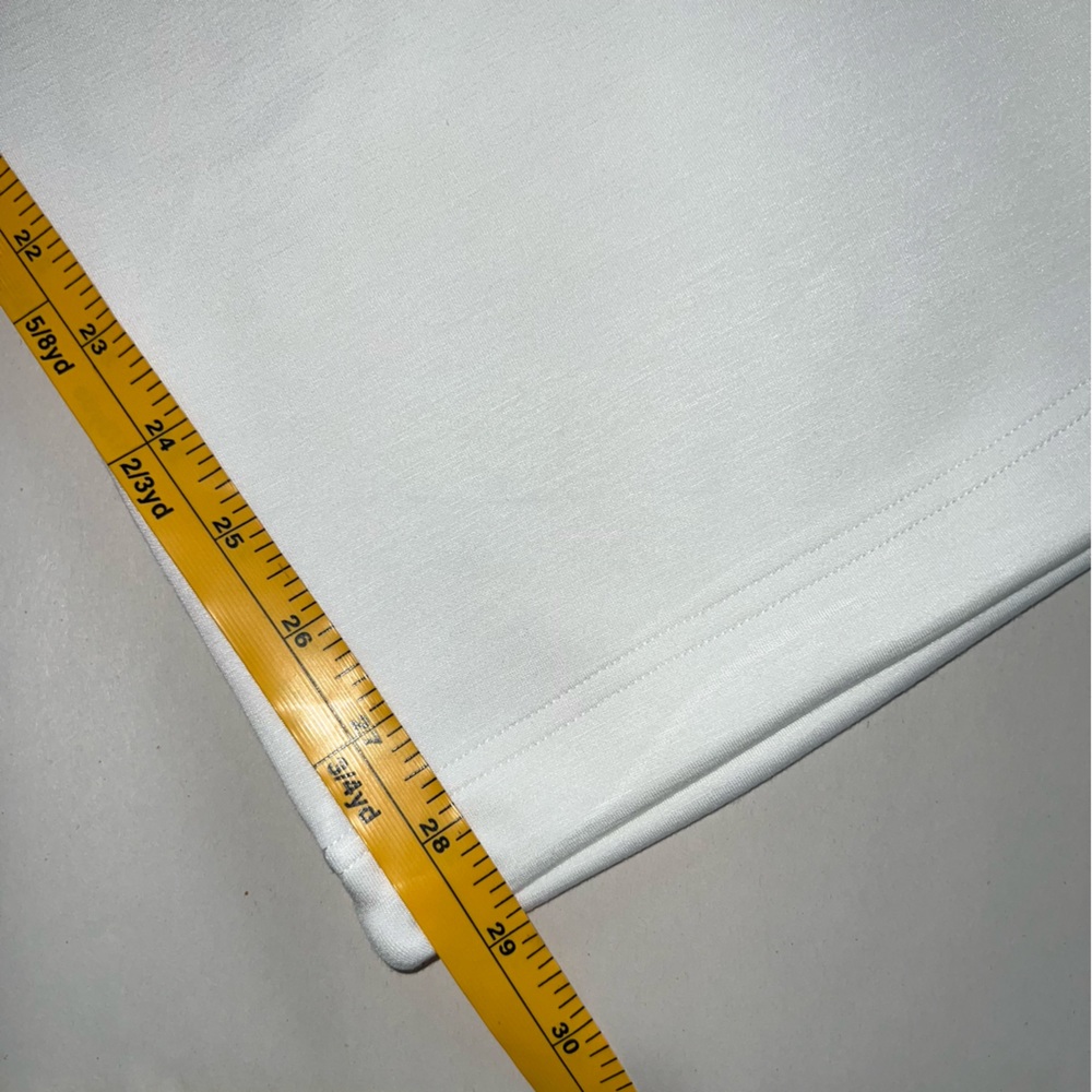 Commense White Straight-Leg Pants - Picture 12 of 14